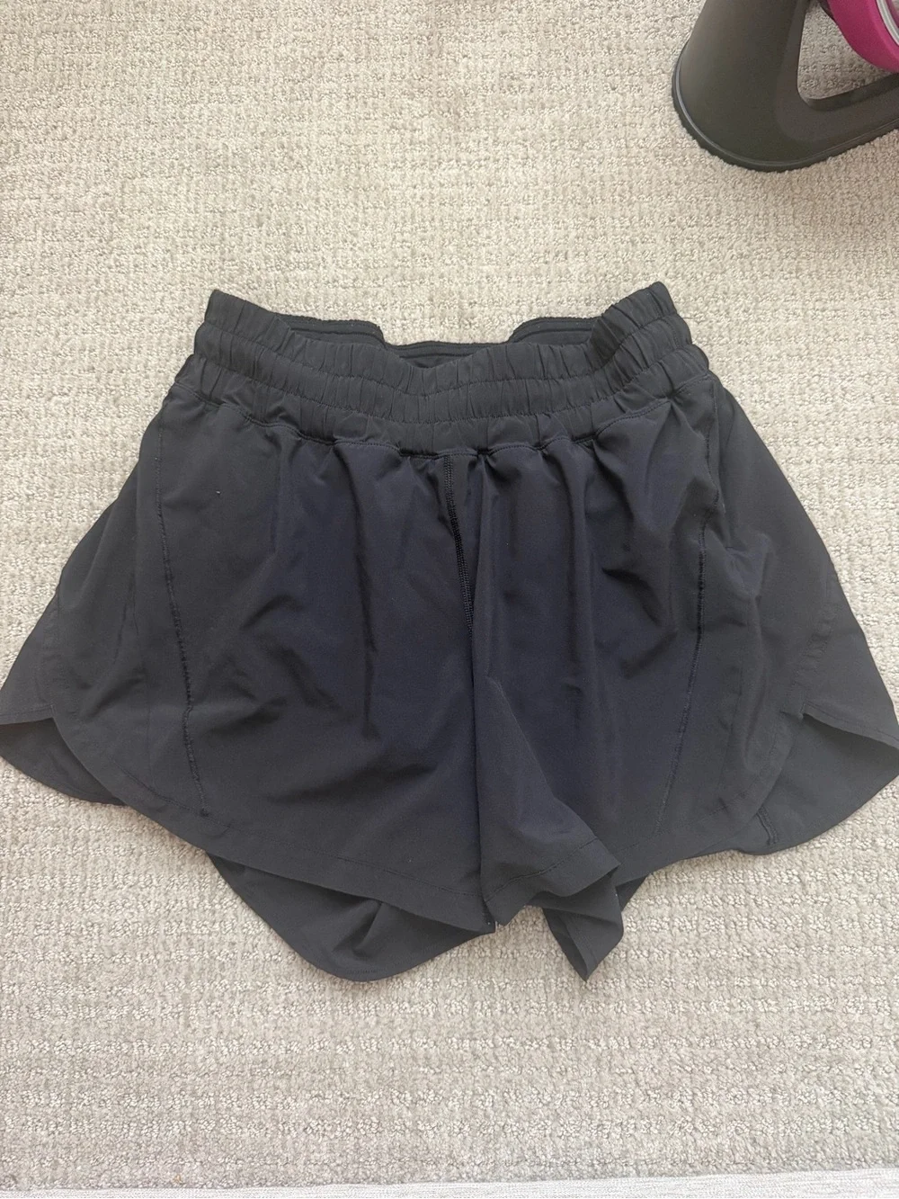 lululemon athletica Black Layered Athletic Shorts